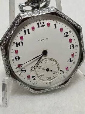31606119 Elgin Vintage Pocket Watch