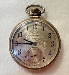 32417637 Elgin Vintage 1928 7 Jewel Pocket Watch Ser. Not Running