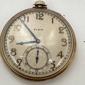35643334 Elgin Antique National 7 Jewels 10k Rolled Gold Pocket Watch Serial #35643334 35643334 Elgin Antique National 7 Jewels 10k Rolled Gold Pocket Watch Serial #35643334