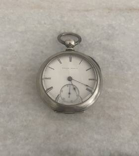 3905140 Elgin Antique National Watch Co Pocket
