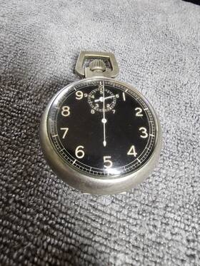 41179350 Elgin Vintage 1940s Stop Watch 15 Jewels Works Fine