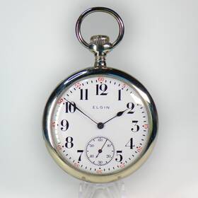 41919561 Elgin 16 Size Ww2 Era Runs Great Serviced