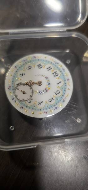 4499477 Elgin Pocket Watch Movement Size