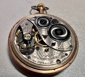 4894917 Elgin Vintage Pocket Watch Working 17 Jewels 1924 #4894917 Majestic For Parts