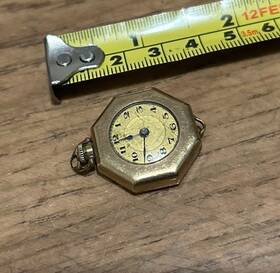 5577163 Elgin Illinois Case Co Giant 20 Yrs Gold Filled Swiss 15 Jewel Movement - Parts