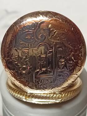 6263387 Elgin Exquisite Piece 1896 7 Jewel 0s