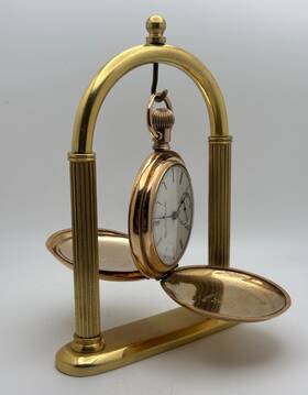 6310513 Elgin 14k Gold Filled Hunter Case 11 Jewel Size 18 Pocket Watch Runs