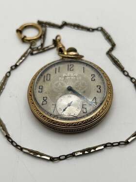 1923 Elgin 6783 Watch Co Model 3 Grade 315 - 15j Vintage Gf Pocket Parts
