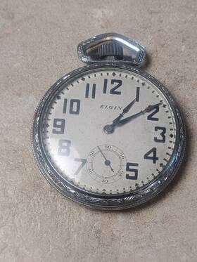 25203396 Elgin 6785953 1923 Montgomery Movement Case Not Working