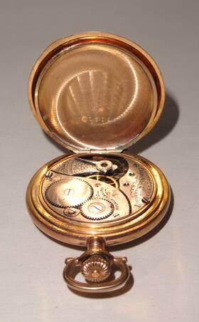 6815026 Elgin Antique Ladies Pocket Watch Co Usa Illinois For Parts