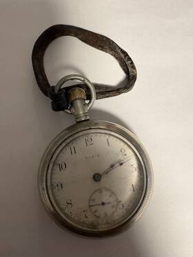 6947848 Elgin 1898 Pocket Watch. Runs Great. Priced To Sell Today. Read