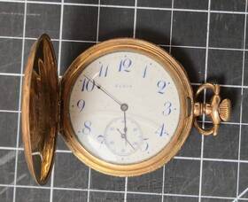 7425742 Elgin Pocket Watch - Serial #7425742 Mint Condition 15 Jewels 1898