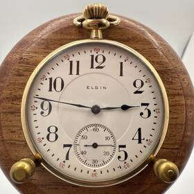 3finger Elgin 75664 1917 Strand Bridge Grade 382 16s 17j Gold Filld Pocket Watch Runs
