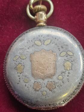 1800s Elgin 7620 Late Early 1900s Engin Pocket Watch