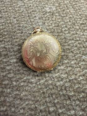 8185251 Elgin 1900 Pocket Watch Grade 179 Serial # Model 5. Missing Second Hand