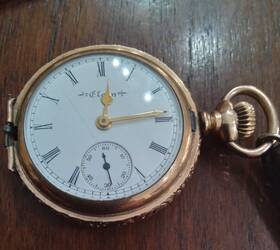 8875291 Elgin Pocket Watch 15 J #8875291. 0s. 1900. 223 Grade. Running Missing Cover