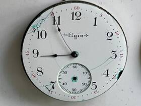 9648815 Elgin Mens Pocket Watch National Co