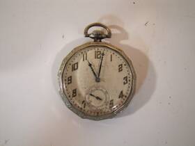 9827211 Elgin 1903 Pocket Watch 7 Jewel Size 16s Grade 212 Model 6 Parts /repair