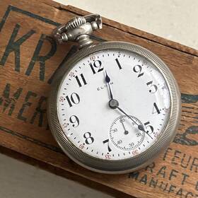 A1153 Elgin Vintage Pocket Watch 7j