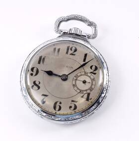 Elgin Bd-280 Pocket Watch 15 Jewel 16 Size Runs-bd-280