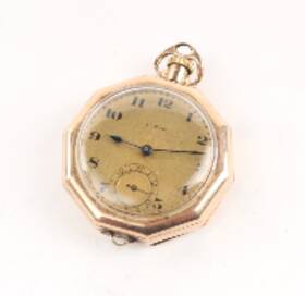 Years-bd-96 Elgin Bd-96 Pendent Pocket Watch 7 Jewel 3/o Size Warranted 20