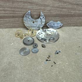 C106 Elgin National Watch Co. Model 5 288 7j Movment Parts