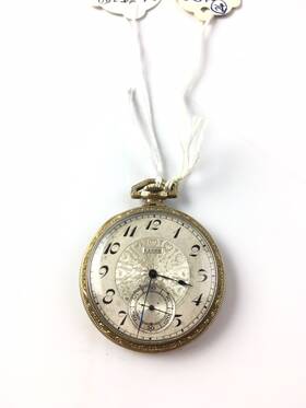 1922 Elgin Dh20 Circa 7j Pocket Watch