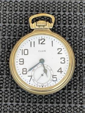 Grade-391 Elgin 1912 Bw Raymond Model 15 16s 21j 14k Gf Keystone Case