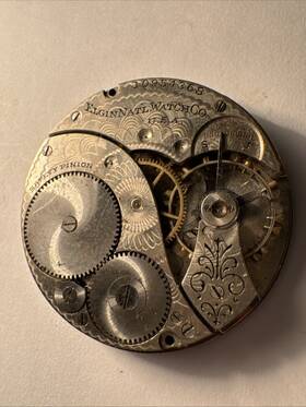 Item169 Elgin Item168 12 Size Pocket Watch Movement