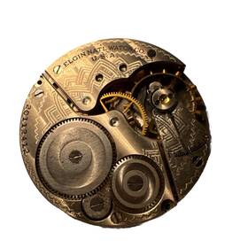 Item192 Elgin 16 Size Pocket Watch Movement