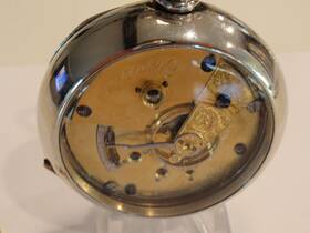 Mint1873 Elgin Key Wind 18sz Pocket Watch- 1873- In Display Case-near Mint-serviced- Hu