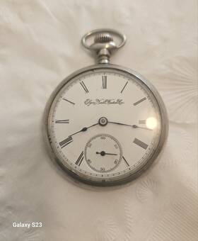 5590736-see Elgin National Watch Co. Antique Pocket Watch-#5590736-see Full Description