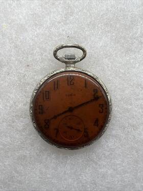 Vb6097 Elgin Vb6096 1900s Pocket Watch