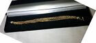 End-7.25 Milor Antique 18k Yellow Gold Pocket Watch Chain Missing Clasp Inches