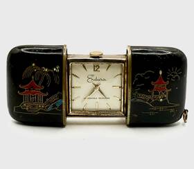 Tj359 Endura Vintage German Pocket/travel Watch