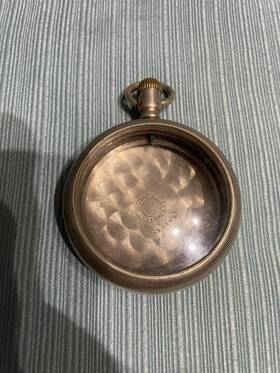 5104942 Fahys 55 Mm 18s Ore Silver No 1 Pocket Watch Case