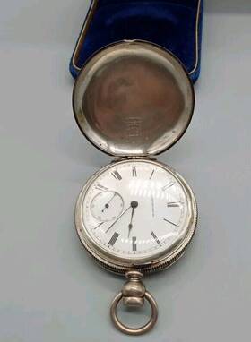 C3963 Fahys Coin No 1 Antique Pocket Watch. Intact But Non-working