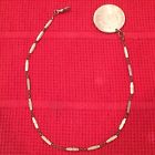 1921 Fob Vintage Antique Pocket Prices Watch Morgan Dollar Chain Silver