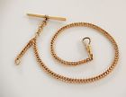 696y Fob Single Pocket Albert Rose Watch Antique Prices Chain Gold Filled