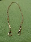 Bb1537 Fob Gold Tone Watch Vintage Chain