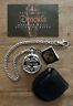 Franklin Mint Dracula Monster Movie Collector Watch With Case Chain