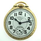 P804279 Gf Running Vintage 571 Strong 16s 10k Watch Elgin Case Sn 21j