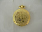 Gold Hunter Watch Pocket Original Full Face Roman Waltham Numeral Tone Quartz