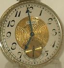 Gold Nice Tone Solid Very White Vintage Pocket Elgin Dial 14k - Two Watch