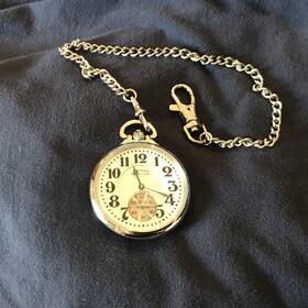 Gwc14123s Gotham 14123s Mechanical Pocket Watch Railway Classic #gwc14123s