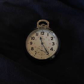 Gwc14116s Gotham Mechanical Pocket Watch Railway Classic #gwc14116s