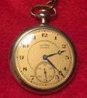 Gr.274 Illinois Working Central 1920 Gold Dial Sz12 Filled Pocket Watch