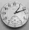 Grade290 Model Grade Elgin 1925 16size 7j Pocket Watch Movement Nice Double Sunk R5mt Dial