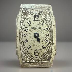 1716259 Gruen Rare 1920s Guild 15 Jewel Swiss Mechanical Watch Movement
