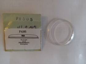 Pa505 Gs Pocket Watch Crystal 43.2mm For Ingersoll Sweepster- New